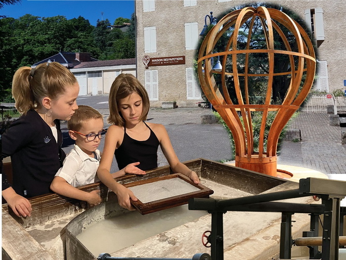 Visite guidée de la Maison des Papetiers Canson et Montgolfier, Musée des Papeteries Canson et Montgolfier, Davézieux