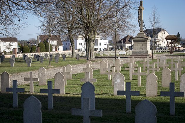 Visite guidée de la Nécropole nationale militaire, Nécropole Nationale au cimetière Saint-Georges, Haguenau