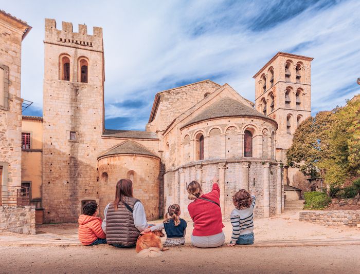 Visite guidée de l’abbaye de Caunes-Minervois, Abbaye de Caunes-Minervois, Caunes-Minervois