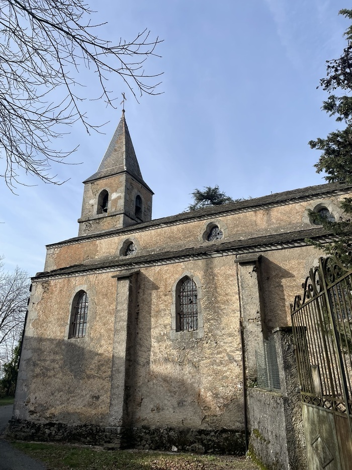 Visite guidée de l&rsquo;église de Saint-Jean de Blaucau, Église, Montredon-Labessonnié