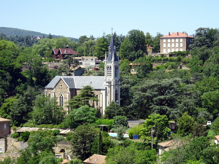 Visite guidée de l&rsquo;église Notre-Dame de l&rsquo;Usine, Vidalon, Eglise Notre-Dame de l&rsquo;Usine de Vidalon (Davézieux), Davézieux