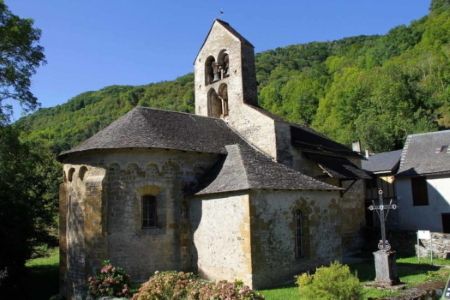 Visite guidée de l&rsquo;église Saint-Pierre d&rsquo;Ourjout, Église Saint-Pierre d&rsquo;Ourjout, Bordes-Uchentein