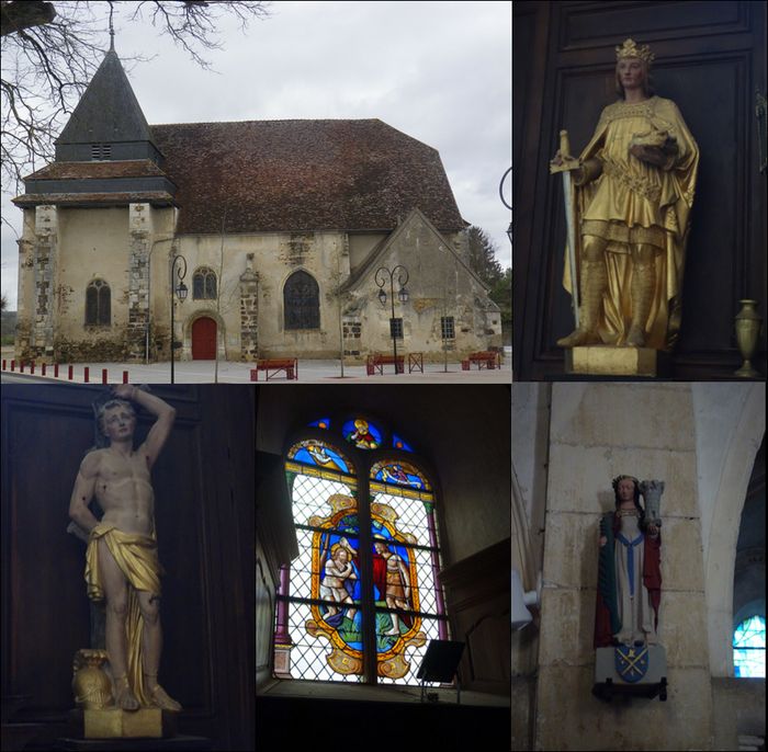 Visite guidée de l’église Saint-Sébastien et Saint-Louis, Église Saint-Sébastien et Saint-Louis, Héry