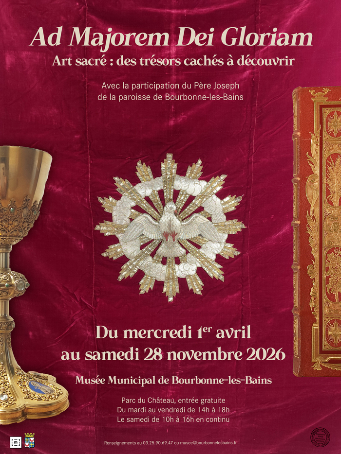 Visite guidée de l’exposition Ad Majorem Dei Gloriam par le Père Joseph, Musée municipal, Bourbonne-les-Bains