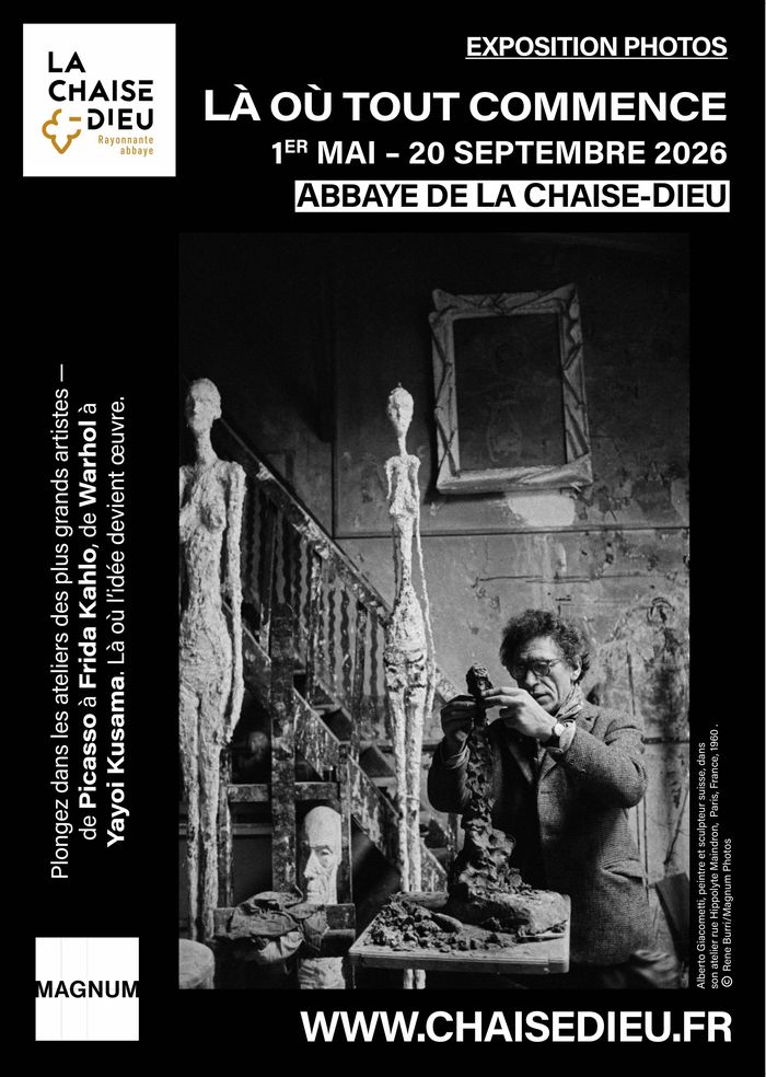 Visite guidée de l&rsquo;exposition de photographies « là où tout commence », Abbaye de La Chaise-Dieu, La Chaise-Dieu