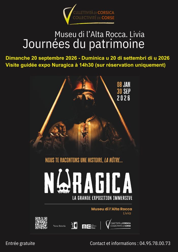 Visite guidée de l&rsquo;exposition immersive Nuragica, Musée de l&rsquo;Alta Rocca, Levie