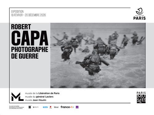 Visite guidée de l’exposition « Robert Capa, photographe de guerre », Musée de la libération de Paris – Musée du Général Leclerc – Musée Jean Moulin, Paris