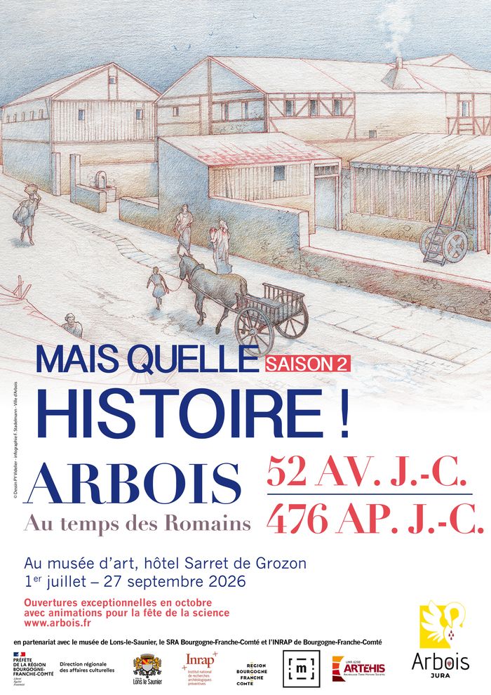 Visite guidée de l’exposition temporaire et de la collection permanente du musée d’Art d’Arbois, Musée d’Art Hôtel Sarret de Grozon, Arbois