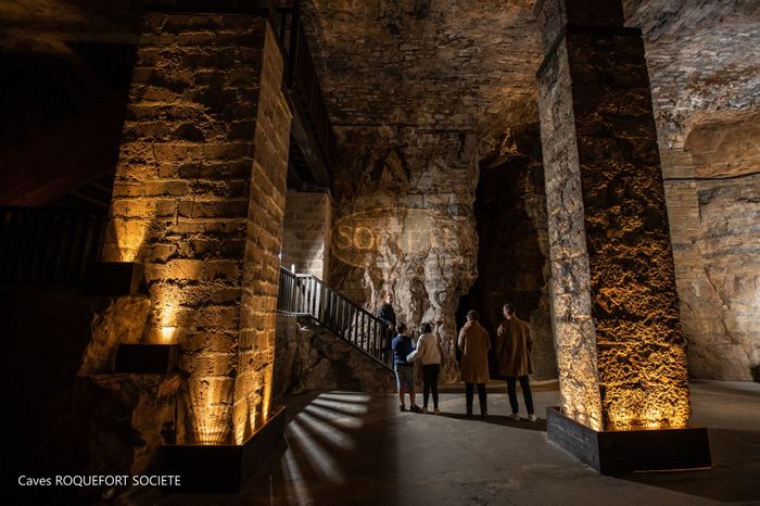 Visite guidée des caves de Roquefort Société. Le souffle des créations, Caves Roquefort Société, Roquefort-sur-Soulzon