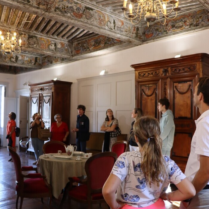 Visite guidée du château de Manuel de Locatel, Château de Manuel de Locatel, Albertville
