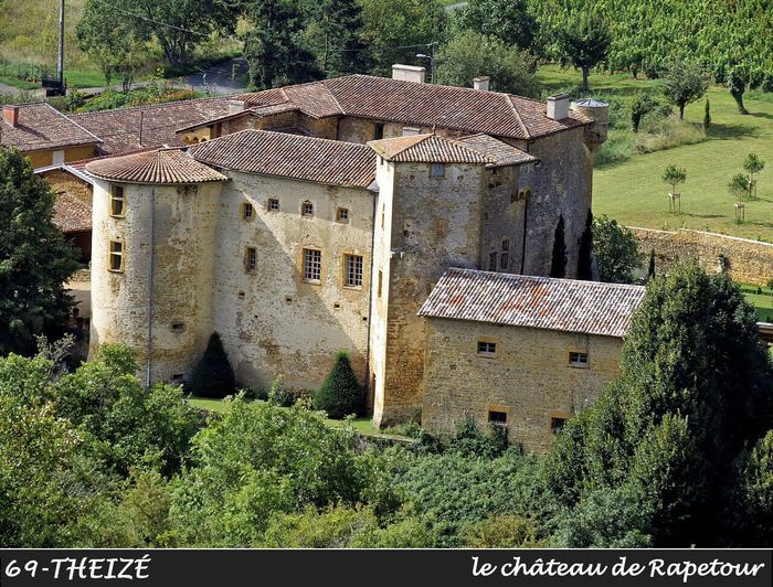 Visite guidée du Château de Rapetour, Château de Rapetour, Theizé