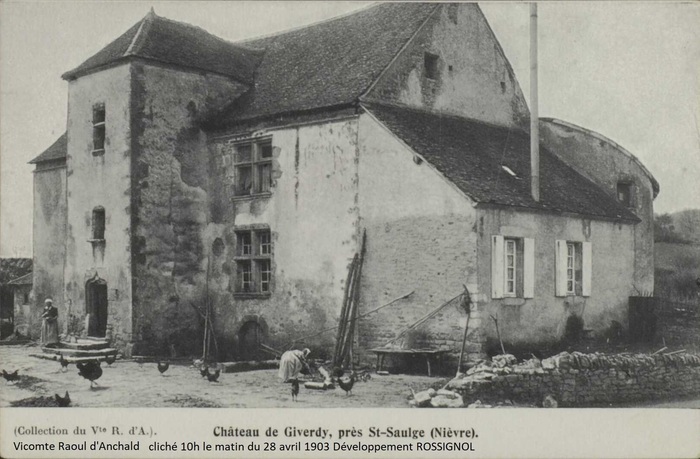 Visite guidée du manoir de Giverdy, Manoir de Giverdy, Sainte-Marie
