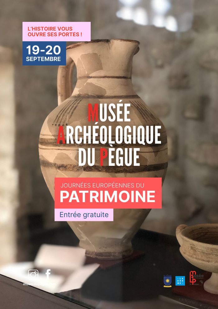 Visite guidée du Musée Archéologique du Pègue, Musée archéologique du Pègue, Le Pègue