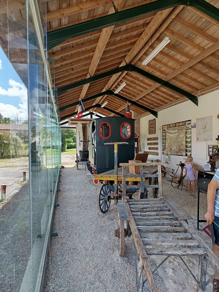 Visite guidée du musée de la gare de Gourville, Musée de la gare, Rouillac