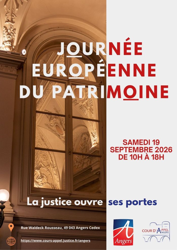 Visite guidée du palais de justice d’Angers, Palais de justice, Angers