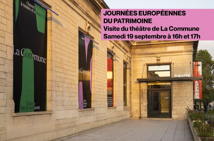 Visite guidée du théâtre de La Commune, Théâtre La Commune, Aubervilliers