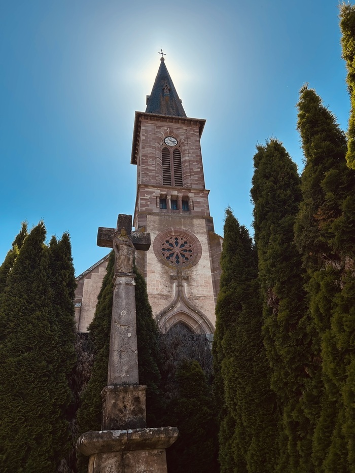 Visite guidée du village de Ménil-sur-Belvitte, Eglise Saint-Maurice, Ménil-sur-Belvitte