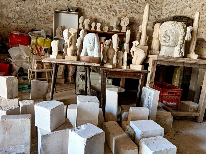 Visite guidée d&rsquo;un atelier de sculpture, 3, rue Lucien Ducrot 89400 Charmoy, Charmoy