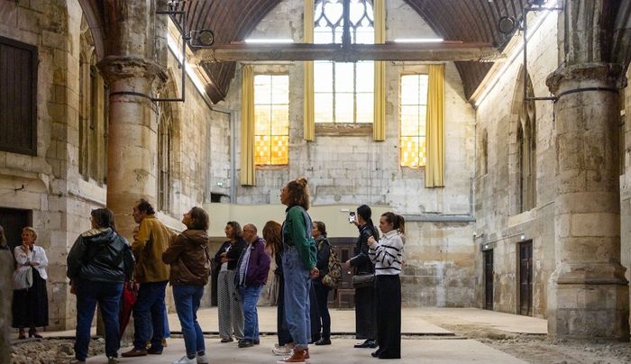Visite guidée et présentation du projet La NEF, Église Sainte-Croix des Pelletiers, Rouen