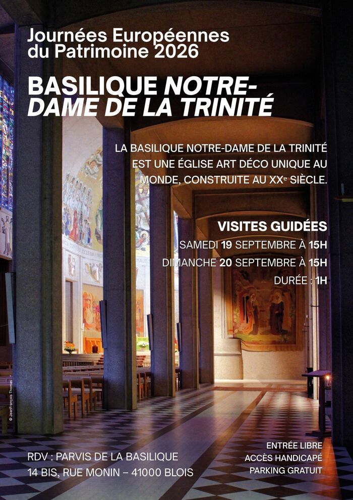 Visite guidée « Les fragilités de la basilique Notre-Dame de la Trinité », Basilique Notre-Dame-de-la-Trinité, Blois
