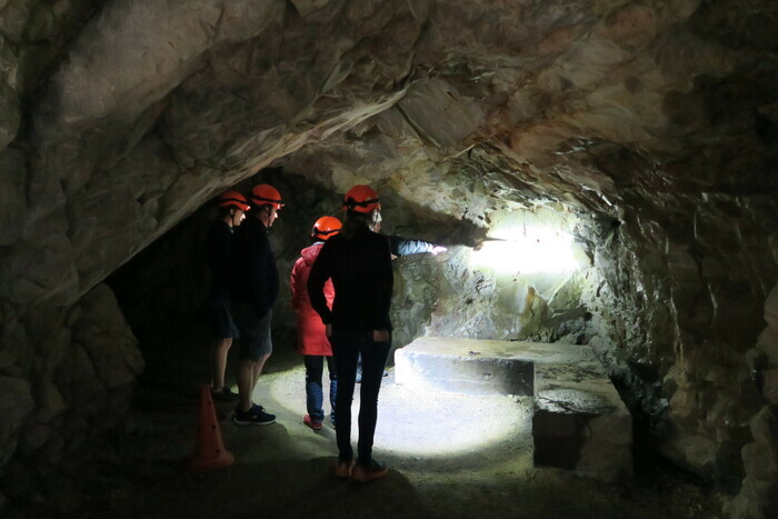 Visite guidée : spéléologie à la batterie du Roule, Batterie du Roule Cherbourg, Cherbourg-en-Cotentin