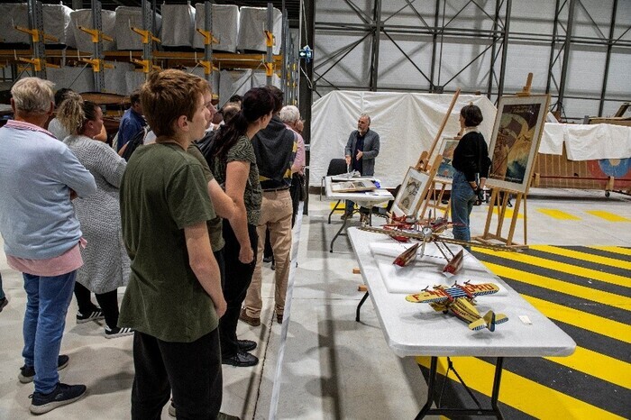 Visite guidée – Au cœur des métiers du patrimoine, Ateliers de restauration du musée de l’Air et de l’Espace, Dugny