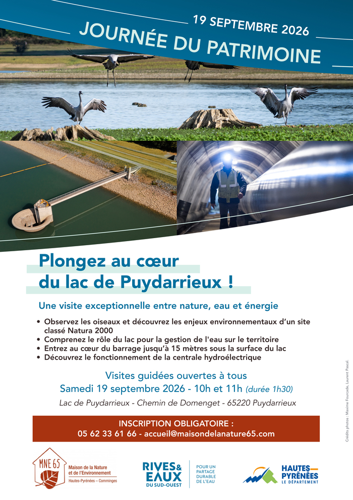 Visite inédite du lac de Puydarrieux, Lac de Puydarrieux, Puydarrieux