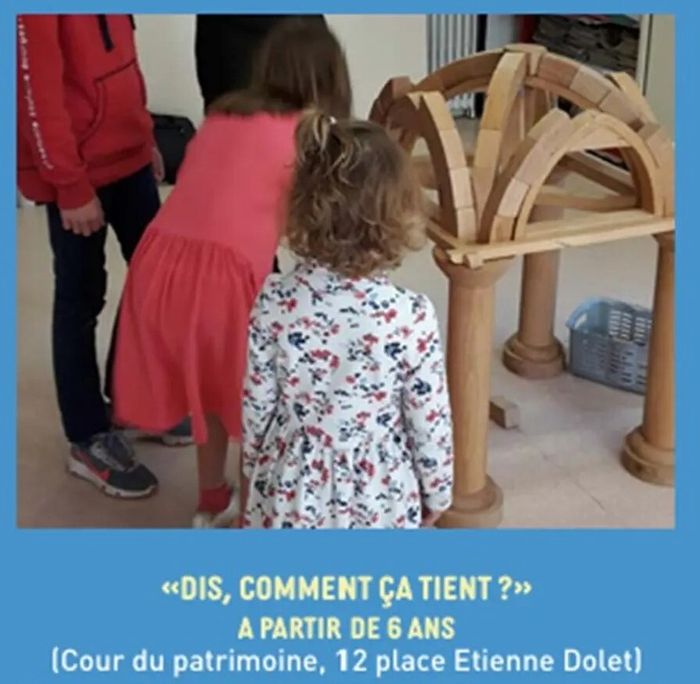 Visite jeune public « Dis, comment ça tient ? », Cathédrale Saint-Étienne, Bourges