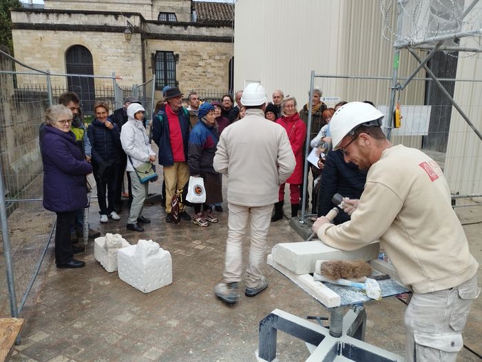 Visite : Le chantier de restauration de la cathédrale Saint-Front, Cathédrale Saint-Front, Périgueux