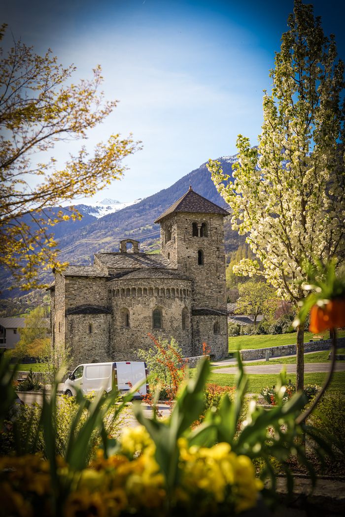 Visite libre de la Basilique Saint-Martin, Basilique Saint-Martin, Aime-la-Plagne