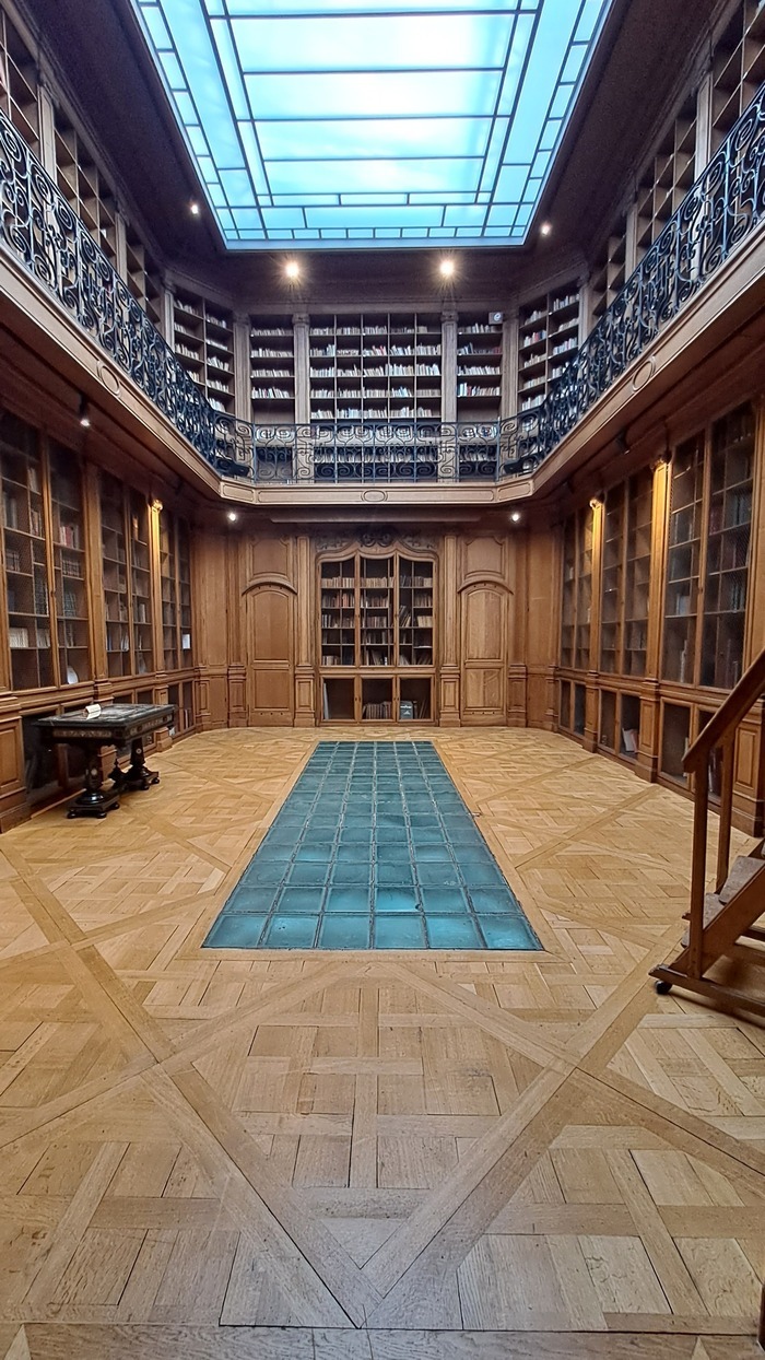 Visite libre de la bibliothèque Smith-Lesouëf, Bibliothèque Smith-Lesouëf, Fondation des Artistes, Nogent-sur-Marne