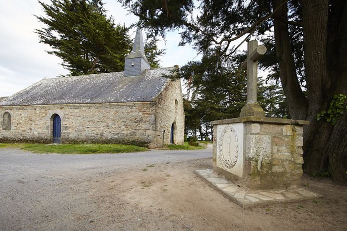Visite libre de la Chapelle de Cromenach, Chapelle de Saint-Tugdual ou Chapelle Notre-Dame de Bon Secours, Ambon