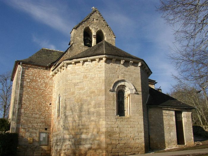 Visite libre de l’église de Loupchat, Église de Louchapt, Martel