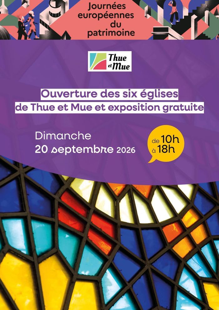 Visite libre de l’église, Église Saint-Julien, Thue et Mue