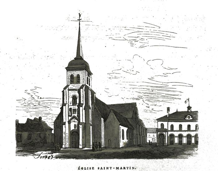 Visite libre de l’église Saint-Martin de Rigny-le-Ferron, Église Saint-Martin, Rigny-le-Ferron