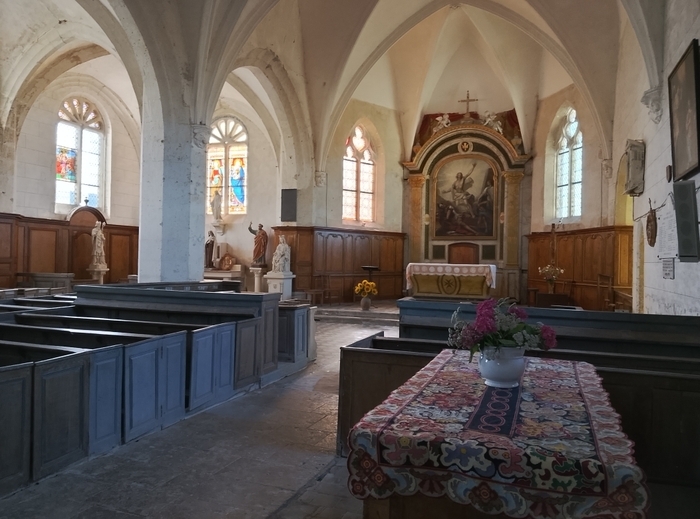 Visite libre de l’église Saint-Martin, Eglise Saint-Martin de Lorges, Lorges