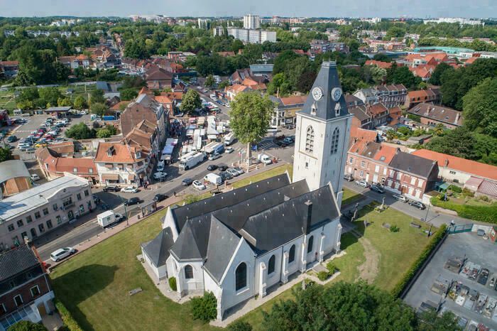 Visite libre de l’église Saint Sébastien d’Annappes, Église Saint Sébastien d’Annappes, Villeneuve-d’Ascq