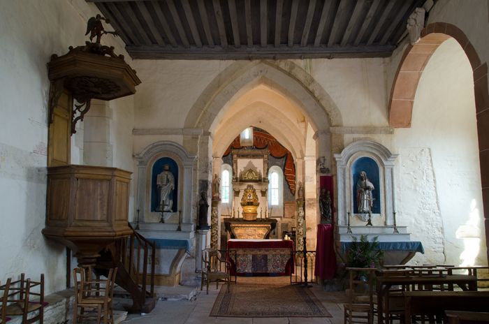 Visite libre de l’église St Pierre, Église Saint-Pierre, Rosey