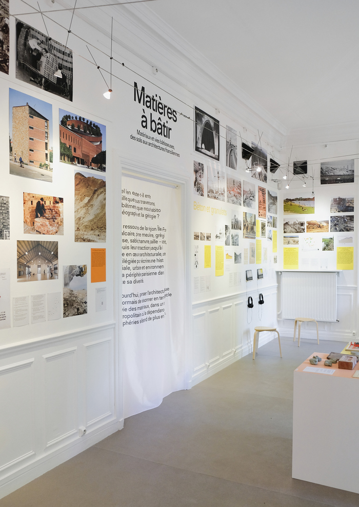 Visite libre de l’exposition « Matières à bâtir », Maison de Banlieue et de l’Architecture, Athis-Mons