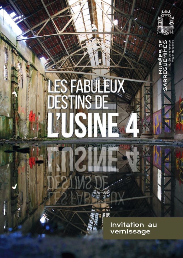 Visite libre de l&rsquo;exposition temporaire « Les fabuleux destins de l&rsquo;Usine 4 », Moulin de la Blies – Musée des techniques faïencières et Jardin des Faïenciers, Sarreguemines
