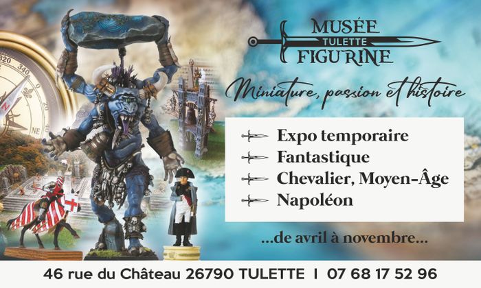 Visite libre du musée de la Figurine, Musée de la Figurine, Tulette
