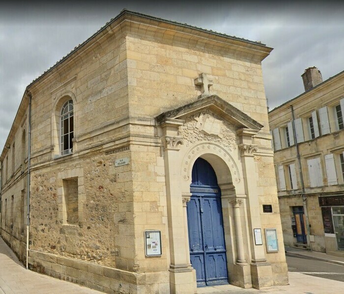 Visite libre du temple protestant, Temple protestant de Libourne, Libourne