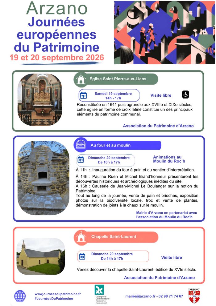Visite libre – Église Saint Pierre-aux-liens, Eglise Saint-Pierre-aux-Liens, Arzano