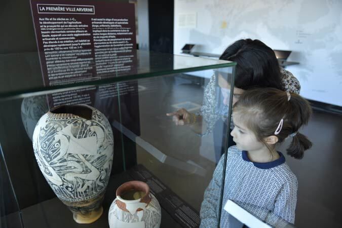 Visite libre gratuite du Musée de Gergovie, Musée archéologique de la bataille de Gergovie, La Roche-Blanche