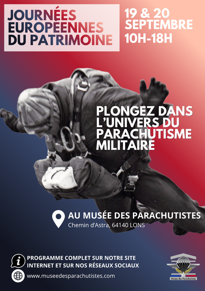 Visite libre : plongez dans l’univers du parachutisme militaire !, Musée mémorial des parachutistes, Lons