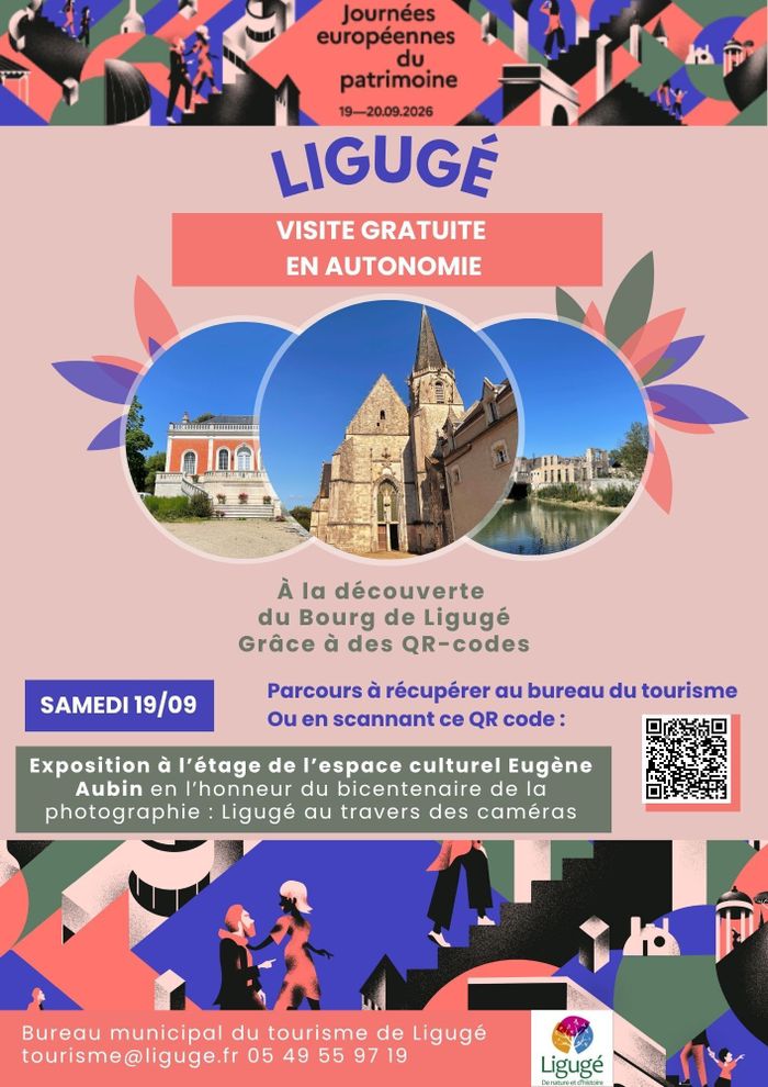Visite libre : plongez-vous dans le patrimoine de Ligugé, Bureau Municipal du Tourisme de Ligugé, Ligugé