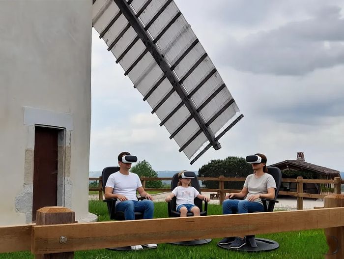 Visite virtuelle du Moulin de Bénesse-lès-Dax, Moulin de Bénesse, Bénesse-lès-Dax