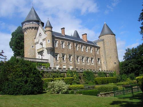 Visites du Château et jeux, Château de busset, Busset