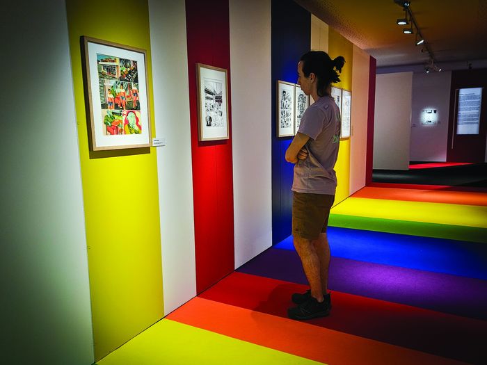 Visites flash de l’exposition « LGBTQomics. Lettres d’amour à la bande dessinée », Musée de la bande dessinée, Angoulême