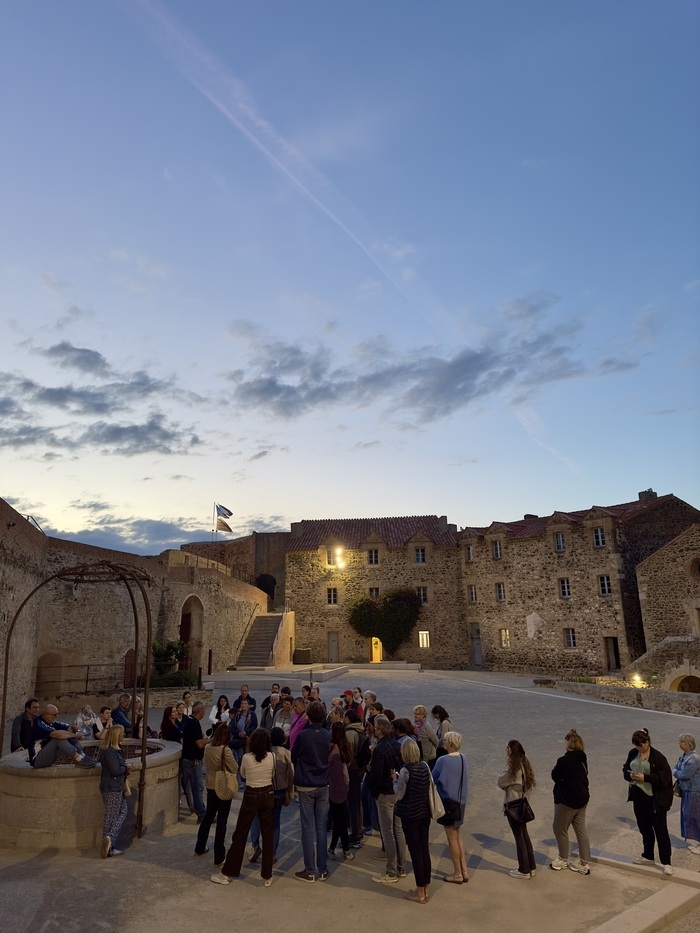 Visites guidées nocturnes, Château royal, Collioure